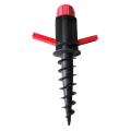 Beach Umbrella Sand Anchor Outdoor Camping Grass Auger Spiral Stand. 