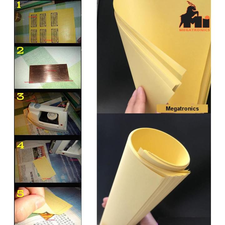 10pcs%20set%20APCB%20A4%20Thermal%20Transfer%20Paper%20Inkjet%20Heat%20Paper%20Transfer%20printed%20Circuit%20-%20Image%202