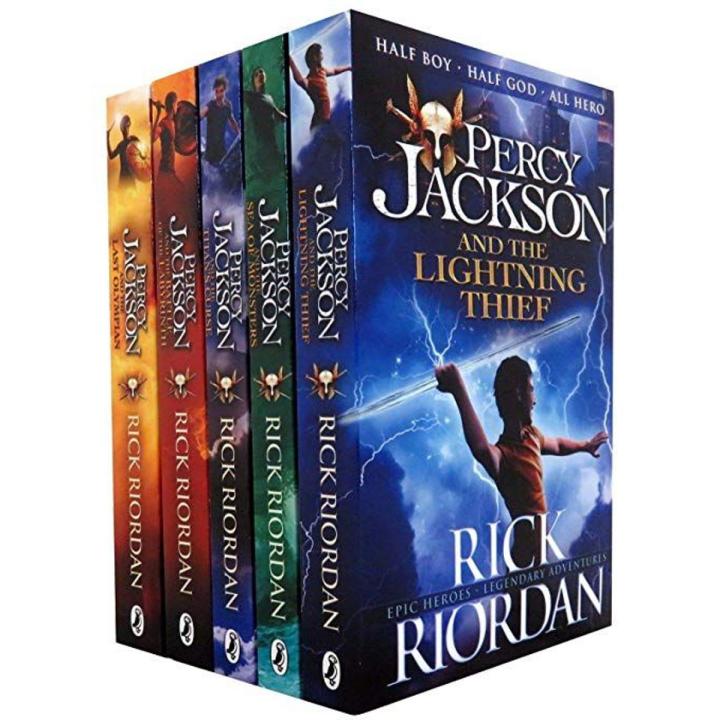 Complete Collection Of Percy Jackson and the Olympians by Rick Riordan’s