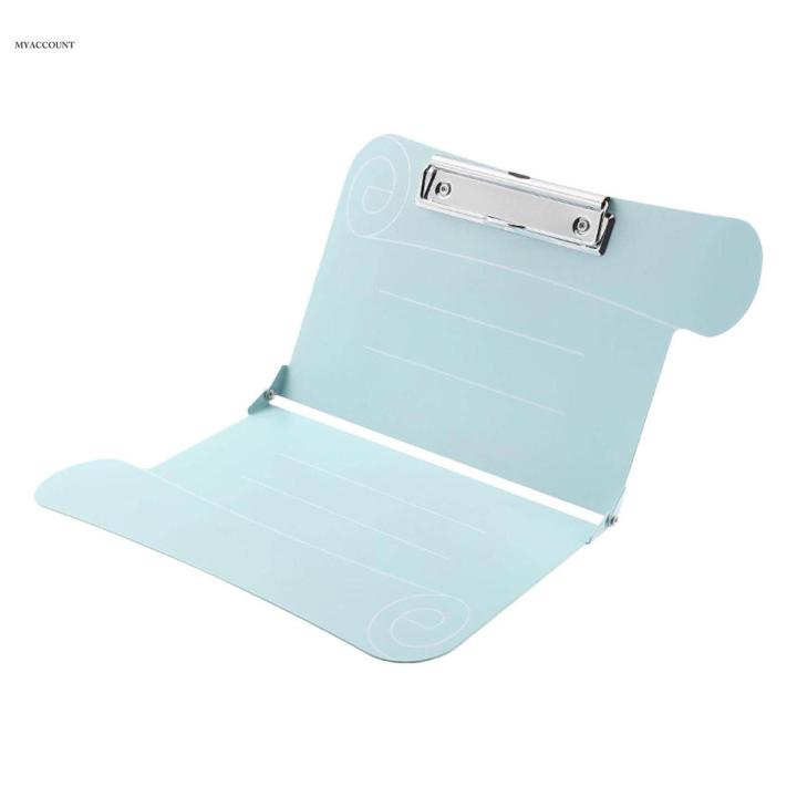 Aluminum A4 Paper Clipboard Document Holder Writing Board Paper Clip Holder for Office Home, 31cm x 22.5cm
