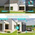 Dual Lens CCTV - 4+4MP CCTV Camera - Wifi Camera - Wifi Smart Camera - CCTV Camera Wifi - Smart Camera Wifi - CCTV Wifi - Outdoor Security Cameras - Outdoor CCTV Camera - Outdoor Camera Wifi - Camera CCTV - Security Camera For Home Wifi. 