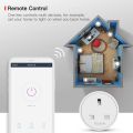 Smart Plug TECKIN WiFi Socket Plug Works with Amazon Alexa  Google Home Remote Voice Control Timing Function Wireless Smart Sockets No Hub Required 4 & 2 Pack. 