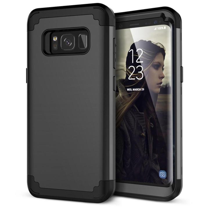 Phone Cases For Samsung Galaxy S8 Plus Note8 Case Durable PC+TPU 3 Layer Hybrid Anti-Knock Full Body Protective Case Shockproof