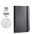 Premium 8mm Ruled Note Book - Diary For Regular use 56k With Bookmark - 140 x 90 mm - A6 Size - 96 Sheets - 3314. 