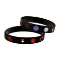 Anime Naruto Sharingan Sport Wristband Toys Male Female Rubber Cartoons Figures Charm Cosplay Wristbands Toys for Children Gift. 