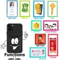 Samsung S24 Ultra Casing For Samsung Galaxy S24 S23 Plus Ultra A05 A05s A15 A25 A35 A55 Liquid Silicone Candy Color ID Credit Card Slot Anti-fall Phone Case Protective Back Cover. 