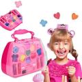 Makeup Beauty Set Toy Breifcase Real Makeup Toy Set For Kids - F10621. 