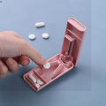 Pill Cutter Tablet Medicine Pill Storage Organizer box 2 in 1 Made in China. 