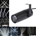 LED Light Beam Pinspot Lighting Spotlight Super Bright Lamp Mirror Balls Party Disco Stage Effect Projector Easy to Use Easy Install E -EU Plug. 