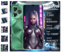 Pova 6 Pro Smartphone 22GB+2TB 7.3 inch Large Screen 8000mAh 4G 5G Dual SIM Cellphone 108MP Camera 10 Core Chip Super Game Phone. 