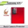 SAMSUNG A31 CAMERA 9H GLASS PACK OF FIVE. 