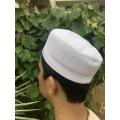 Men's Namaz Cap Cloth Contrasting Boqus Prayer Cap / Namaz Topi / Islamic Cap. 