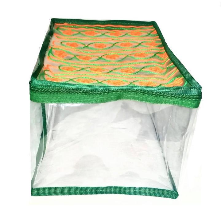 CUSTOMIZE transprant emproidry storage bag(use for under garment &cosmatic)