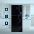 CHiQ 12 CFT CTM-338IGB- 4D DC Inverter Fridge - Refrigerator - Black Color- Glass Door- 10 Years Official Brand Warranty All Pakistan. 