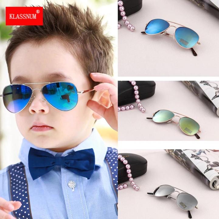 Kids Classic Sunglasses Boys Colorful Children Glasses