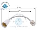 E27 20cm Flexible LED Light Bulb Holder Extension Adapter Socket In Pakistan. 