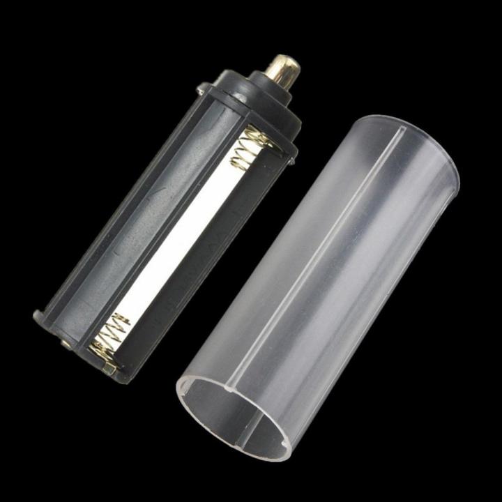 QUANBU New 1PCS 18650 Battery Tube + 1PCS AAA Battery Holder for Flashlight Torch Lamp
