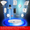 Tuya Multi-mode Smart Gateway ZigBee 3.0 Bluetooth-compatible Mesh Hub Work with Tuya Smart App Remote control available. 