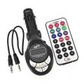 Car MP3 Music Player Latest styles MP3 Player Wireless SD USB Remote Modulator Tran_s_mitter MMC Car FM XRC Styling c_d M3V4. 