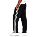 Regular Jogger Pants for Running and Casual Use Trousers for Men Black Pants with Side Strips and Pockets in Black XL 2XL 3XL and 4XL Sizes Pajama for Mens in Full Length and Half Length Shorts for All Seasons. 