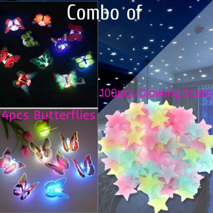 combo%20of%20100pcs%20glowing%20stars%20N%204pcs%20color%20changing%20LED%20butterflies%20-%20Image%207