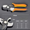 Self-Adjusting Insulation Wire Stripper Cable Cutter. For stripping wire from AWG 8-14 (8/200MM), Automatic Wire Stripping Tool/Cutting Pliers Tool, Automatic Strippers. 