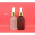 Essential Oil & Serum Empty Glass Dropper Bottle 15-ML. 
