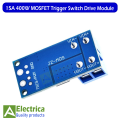 1/5 pcs 15A 400W MOSFET Trigger Switch Drive Module PWM Regulator Control Panel for arduino by Electrica. 