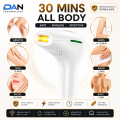 DAN TECHNOLOGY Professional IPL Hair Removal Device | Premium Permanent Hair Removal Machine | Smart Painless Laser Epilator for Face & Body. 