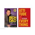 Rich Dad Poor Dad & Attitude Is Everything ( Pack of 2 Novels). 