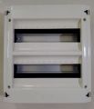 ELBi DB box without cover for 24 MCB circuit breakers. Made in TURKEY. Best for general use & Solar system. Electric Distribution box.. 