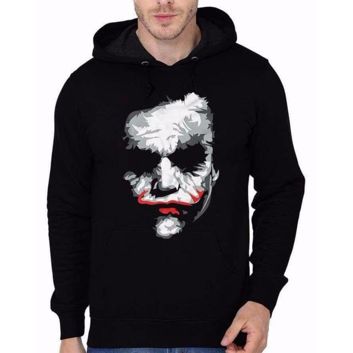 Joker pullover hoodie for men