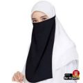 D Naqab Easy to Wear Formal Shafoon Stuff Be Hijabi. 