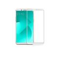 Oppo A83 Full White 9D5D6D10D11D21D Tempered Glass Screen Protector Full Glue Edge To Edge For Oppo A83. 