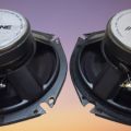 ORIGINAL AMERICAN ALPINE CAR DOOR COAXIAL COMPONENT SPEAKERS 2WAY.. 