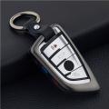Hard zinc alloy Car Key Case Cover For BMW X1 X3 X4 X5 X6 F15 F16 F48 G30 G38 525 540 730 740 1 2 5 7 Series 218i. 