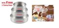 cakepan - Cake mold - 3 pieces cake pan set - 1 Pound Cake pan - 2 Pound Mold - 2.5 Pound Cakepan. 