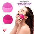 Silicone Facial Cleansing Brush Face Cleaning Makeup Cleaner Tool Deep Pore Exfoliator Black Heads Removal Best For Manicure Pedicure Beauty Massage Face Massager. 