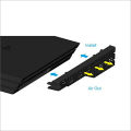 Dobe PS4 Pro Cooling Fan Intelligent Temperature Adjustment Black for Sony PlayStation 4 Pro Console External Cooling Fan for Playstation 4 PS4 Pro USB Powered. 