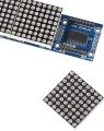 Max7219 Dot Matrix Module Microcontroller 4 In One Screen With wires. 