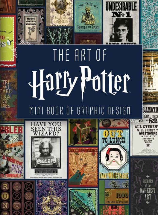 Liberty Books | The Art Of Harry Potter: Mini Book Of Graphic Design by Insight Editions (100% Original)
