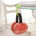 New Portable Plastic Hanger Decoration Travel Bag Hook For Hanging Decorative Table Purse Bag Hooks Wall Hanger Holder Handbag. 