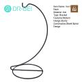 Iron Hanging Rack Spiral Design Glass Ball Holder for Home Garden Decor Stable Iron Base Stand for Air Plant Terrarium Witch Ball Wedding Office Decoration Decorative Item Showcase Stand. 