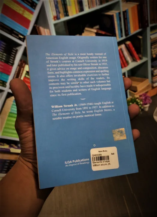 "The%20Elements%20of%20Style:%20Timeless%20Lessons%20on%20Writing%20and%20Communication"%20by%20William%20Strunk%20Jr.%20and%20E.B.%20White.%20-%20Image%202