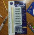 Calligraphy Dip Pen Set Nibs, DIY Kit Pen for Hand Lettering with Nib (1 Laquered Wooden Handle and 7 Nibs). 