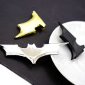 Dark Knight Rises Man Batarang Money Clip Black Id Card Folder Cash Money Clip Holder Magnetic ID Holder Wallet For Men Women. 