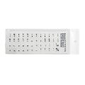 Korean Keyboard Cover Stickers for macBook Laptop PC Keyboard Computer Standard Letter Layout Keyboard Cover Sticker. 