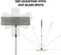 Double Sided Flat Mop with Bucket | Self Wringing and Auto Squeeze Wet and Dry. 