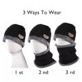 Knitted Hat Scarf Caps Neck Warmer Winter Hats For Men Women Skullies Beanies Warm Fleece Cap   Neck And Cap For Winter Season Hat Men Winter Thickening Heattech Neck Protection Scarf Woolen Cap Winter Velvet Cold Protection Windproof Cycling Toque Women. 