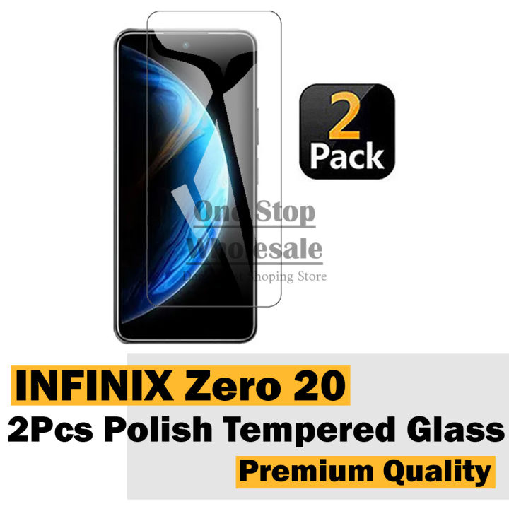 Infinix Zero 20 Polish Glass Screen Protector For Infinix Zero 20 - 2Pcs